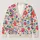 Colorful Folk Floral Motifs for Everyday Layering and Creative Casual Style All-over Print Knitted Cardigan - 1