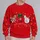 Three Festive Mouse-Ear Christmas Ornaments for Holiday Party Cheer and Gift Giving Joy All-over Print Knitted Sweater - 2