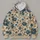 Teal Blue Floral Vine and Ochre Botanical Motifs for Relaxed Everyday Wear Gifts All-over Print Hoodie (Lightweight) - 4