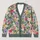 Multicolor Cottage Garden Florals for Cozy Autumn Layering and Everyday Casual Style All-over Print Knitted Cardigan - 1