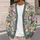 Multicolor Cottage Garden Florals for Cozy Autumn Layering and Everyday Casual Style All-over Print Knitted Cardigan - 5