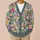 Multicolor Cottage Garden Florals for Cozy Autumn Layering and Everyday Casual Style All-over Print Knitted Cardigan - 6