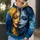 Split Sun And Moon Faces For Halloween Nights, Gothic Gatherings And Autumn Evenings All-over Print Hoodie (Lightweight) - 5