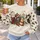 Festive Christmas Cats with Santa Hats and Holiday Cheer for Cozy Winter Gift Giving All-over Print Knitted Sweater - 5