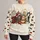 Festive Christmas Cats with Santa Hats and Holiday Cheer for Cozy Winter Gift Giving All-over Print Knitted Sweater - 1