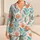 Coral Tulip Blooms Cozy Sleep and Lounge Wear for Everyday Home Days for Little Girls Satin Pajamas Set - 1