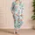 Coral Tulip Blooms Cozy Sleep and Lounge Wear for Everyday Home Days for Little Girls Satin Pajamas Set - 4