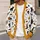 Halloween Bats, Cats & Pumpkins for Spooky October Gatherings and Festive Layering All-over Print Knitted Cardigan - 5