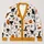 Halloween Bats, Cats & Pumpkins for Spooky October Gatherings and Festive Layering All-over Print Knitted Cardigan - 1