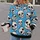 Light Blue Distressed Skull Motif for Alternative Streetwear and Halloween Style for Men All-over Print Hoodie (Lightweight) - 2