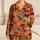 Tropical Beach Explorer Summer Wear For Boys Island Vacation Coastal Sun Ready Style Satin Pajamas Set - 1