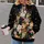 Christmas Kitten Tree Scene for Festive Winter Celebrations and Cozy Cat Lovers All-over Print Hoodie (Lightweight) - 2