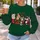 Four Festive Christmas Cats with Gifts for Cozy Holiday Gatherings and Winter Cheer at Home All-over Print Knitted Sweater - 5