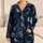 Moon And Star Nightscape For Relaxed Bedtime Comfort At Home For Women And Teens Satin Pajamas Set - 1