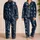 Moon And Star Nightscape For Relaxed Bedtime Comfort At Home For Women And Teens Satin Pajamas Set - 2