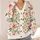 Watercolor Pink Florals for Spring Outings and Everyday Layering for Teens All-over Print Knitted Cardigan - 4