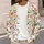 Watercolor Pink Florals for Spring Outings and Everyday Layering for Teens All-over Print Knitted Cardigan - 5