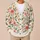 Watercolor Pink Florals for Spring Outings and Everyday Layering for Teens All-over Print Knitted Cardigan - 6