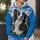 Border Collie Under Open Sky for Countryside Walks and Everyday Outdoor Adventures All-over Print Hoodie (Lightweight) - 5