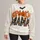 Spooky Mama Halloween Pumpkin Lettering for Festive Fall Family Celebrations All-over Print Knitted Sweater - 1