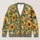 Golden Sunflower Blooms for Relaxed Everyday Country Style All-over Print Knitted Cardigan - 1