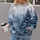 Icy Blue Winter Forest and Snowy Evergreen for Quiet Nature Escapes All-over Print Hoodie (Lightweight) - 2