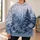 Icy Blue Winter Forest and Snowy Evergreen for Quiet Nature Escapes All-over Print Hoodie (Lightweight) - 6