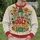 Funny Christmas Tree And Gingerbread Saying For Holiday Party Celebrations All-over Print Knitted Sweater - 6