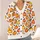 Watercolor Halloween Pumpkins and Bats for Cozy Autumn Evenings and Festive Fall Style All-over Print Knitted Cardigan - 4