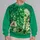 Lucky Girl Era Shamrock Collage for St Patrick’s Day Gifts and Irish Holiday Style All-over Print Knitted Sweater - 2