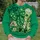 Lucky Girl Era Shamrock Collage for St Patrick’s Day Gifts and Irish Holiday Style All-over Print Knitted Sweater - 6