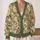 Colorful Vintage Rose Garden Blooms for Relaxed Everyday Layering and Nature Lovers All-over Print Knitted Cardigan - 2