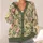 Colorful Vintage Rose Garden Blooms for Relaxed Everyday Layering and Nature Lovers All-over Print Knitted Cardigan - 4