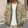 Colorful Vintage Rose Garden Blooms for Relaxed Everyday Layering and Nature Lovers All-over Print Knitted Cardigan - 5