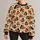Playful Pumpkin Cats and Bats for Autumn Halloween Parties and Seasonal Outings All-over Print Knitted Sweater - 1