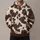 Cream And Chocolate Cowhide Spots For Casual Ranch Style Everyday Wear All-over Print Hoodie (Lightweight) - 1
