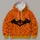 Pumpkin Bat Halloween Motif For Autumn Parties, Trick Or Treating And Outdoor Festivities All-over Print Hoodie (Lightweight) - 4