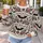 Gothic Bat Rose Heart Motifs for Halloween Parties and Dark Romantic Everyday Style All-over Print Knitted Sweater - 5