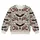 Gothic Bat Rose Heart Motifs for Halloween Parties and Dark Romantic Everyday Style All-over Print Knitted Sweater - 4