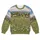 Daisy Meadow Village Scenery for Cottagecore Nature Days and Relaxed Everyday Wear Outdoors All-over Print Knitted Sweater - 4