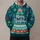 Bright Star Christmas Tree With Merry Christmas Cheer For Festive Winter Celebrations All-over Print Hoodie (Lightweight) - 1