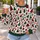 Red And Evergreen Christmas Trees For Festive Holiday Gatherings And Winter Celebrations All-over Print Knitted Sweater - 5