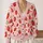Strawberry Heart Romance For Beach Days And Date Nights Women's Summer Wardrobe All-over Print Knitted Cardigan - 2