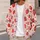 Strawberry Heart Romance For Beach Days And Date Nights Women's Summer Wardrobe All-over Print Knitted Cardigan - 5