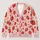 Strawberry Heart Romance For Beach Days And Date Nights Women's Summer Wardrobe All-over Print Knitted Cardigan - 1