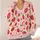 Strawberry Heart Romance For Beach Days And Date Nights Women's Summer Wardrobe All-over Print Knitted Cardigan - 4