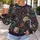 Moody Vintage Rose Blooms for Artful Everyday Style and Creative Casual Wear for Women All-over Print Knitted Sweater - 5