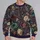 Moody Vintage Rose Blooms for Artful Everyday Style and Creative Casual Wear for Women All-over Print Knitted Sweater - 2
