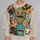 Whimsical Furry Monster Faces for Cozy Autumn Outings and Playful Everyday Style All-over Print Knitted Sweater - 2