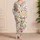 Retro Baseball And Floral Lounge Look For Summer Nights And Sports Fans Gift Idea Satin Pajamas Set - 4
